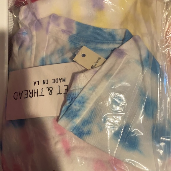 NWT Madewell River & Thread Tie Dye Tee SOLD OUT L - Picture 7 of 8